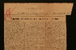 Gabriela Mistral en un aniversario chileno