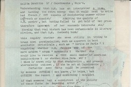 [Carta] [1951 sept. 20], Washington D.C. [a] Gabriela Mistral, Nápoles, [Italia]