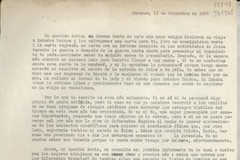 [Carta] 1966 dic. 13, Caracas, [Venezuela] [a] Querida Doris