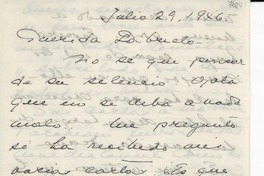 [Carta] 1946 jul. 29 [a] Gabriela [Mistral]