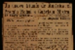 Un nuevo trunfo de América el Premio Nobel a Gabriela Mistral