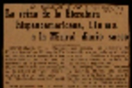 La reina de la literatura hispanoamericana, llama a la Mistral diario sueco
