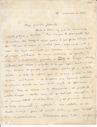 [Carta] 1945 nov. 13 [a] Gabriela [Mistral]