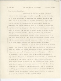 [Carta] 1955 jun. 22, Los Angeles, California, [EE.UU.] [a] Gabriela [Mistral]