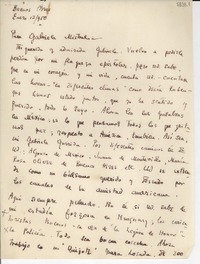 [Carta] 1950 ene. 12, Buenos Aires [a] Gabriela Mistral
