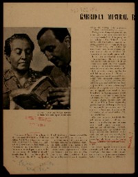 Gabriela Mistral reaps world homage