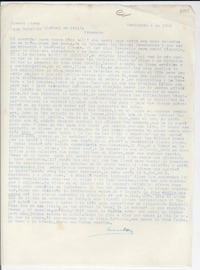 [Carta] 1952 nov. 2, Buenos Aires, [Argentina] [a] Gabriela Mistral, Italia