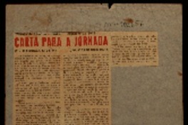 Carta para a jornada