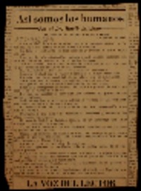 Así somos los humanos