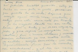 [Carta] 1954 ene. 15, Buenos Aires [a] Gabriela Mistral, Nueva York
