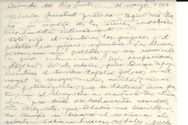 [Carta] 1956 mar. 21, Cañada del Río Pinto, [Argentina] [a] Gabriela Mistral