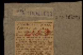 Agradece un saludo Gabriela Mistral