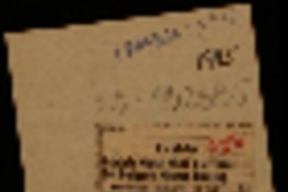 Suecia Gabriela Mistral visitó a la viuda del dirigente Hjalmar Branting.