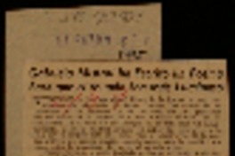 Gabriela Mistral ha escrito un poema para que el mundo sea más luminoso