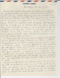 [Carta] 1941 jun. 12, Santiago [a] Gabriela Mistral