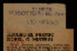 Recibió el Premio Nóbel G. Mistral