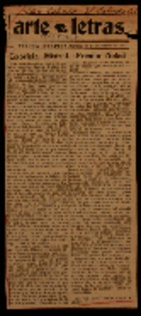 Gabriela Mistral, Premio Nóbel