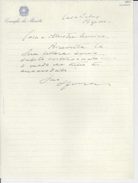 [Carta] [1953?] genn. 15, [Italia?] [a] [Gabriela Mistral]
