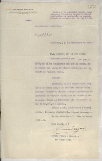 [Circular] N° 1125, 1935 sept. 25, Santiago, [Chile]