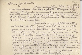 [Carta] [1942] [a] Gabriela Mistral