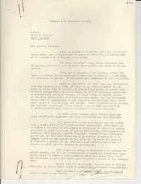 [Carta] 1948 nov. 8, Santiago, Chile [a] Gabriela Mistral, Santa Bárbara, [EE.UU.]