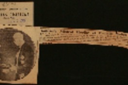 Gabriela Mistral recibe el Premio Nóbel