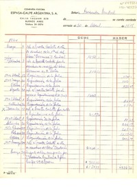 [Recibo] 1955 abr. 30, [Buenos Aires, Argentina] [a] Gabriela Mistral