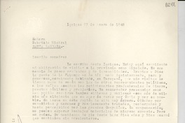 [Carta] 1948 ene. 27, Iquique [a] Gabriela Mistral, Santa Bárbara