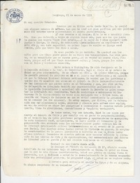 [Carta] 1951 mar. 21, Santiago [a] Gabriela Mistral