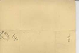 [Telegrama] 1951 jul. 6, Santiago, Chile [a] Gabriela Mistral, Rapallo