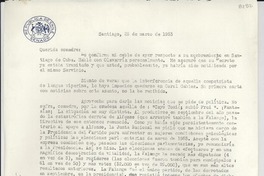 [Carta] 1953 mar. 25, Santiago, [Chile] [a] [Gabriela Mistral]