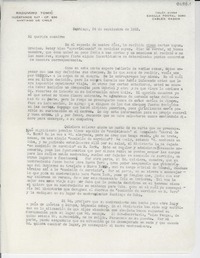[Carta] 1953 sept. 24, Santiago, [Chile] [a] [Gabriela Mistral]