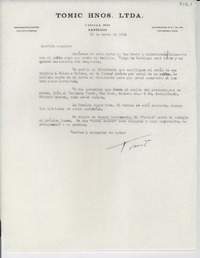 [Carta] 1954 mar. 12, [Santiago, Chile] [a] [Gabriela Mistral]