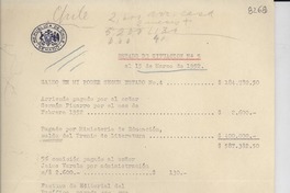 [Carta] 1952 mar. 15, Santiago [a] Gabriela Mistral