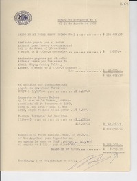 [Carta] 1952 sept. 5, Santiago [a] Gabriela Mistral