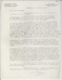 [Carta] 1956 feb. 21, Santiago, [Chile] [a] [Gabriela Mistral]