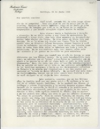 [Carta] 1955 jun. 21, Santiago [a] Gabriela Mistral