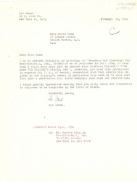 [Carta] 1955 feb. 2, New York, [Estados Unidos] [a] Doris Dana, New York, [Estados unidos]