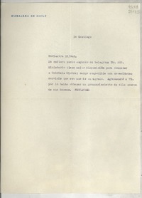 [Carta] 1945 nov. 13, Santiago [a] [Raúl Morales, Brasil]