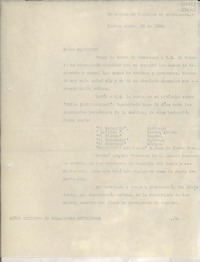 [Oficio], 1936 ene. 28, Lisboa, [Portugal] [a] Señor Ministro de Relaciones Exteriores