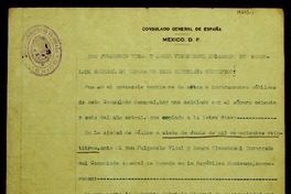 [Contratos, documentos editoriales y conexos]