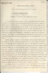 A visit to Gabriela Mistral