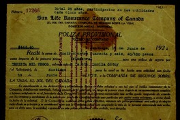 [Documentos financieros]