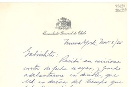 [Carta] 1955 nov. 2, Nueva York, [Estados Unidos] [a] Gabrielita