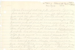 [Carta] [a] Caro compadre y D. Mario Aguirre