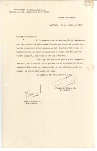 [Circular] 1948 jul. 21, Santiago, [Chile] [a] [Lucila Godoy A.]