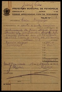 [Documentos de la funeraria y conexos]