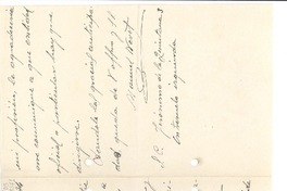 [Carta] 1924 mar. 22, Madrid, [España] [a] Sr. Cónsul de Chile