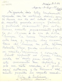 [Carta] 1957 ene. 7, Mexico [a] Doris [Dana, New York, Estados Unidos].