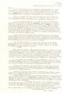 [Carta] 1957 ene. 23, Santiago, Chile [a] Doris Dana, Long Island, New York, Estados Unidos